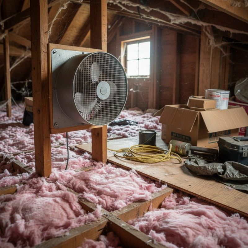 Local Attic Fan Installation pros at work